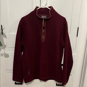 Men’s mountain warehouse quarter zip fleece.